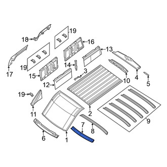 Nissan OE - Front Roof Bow