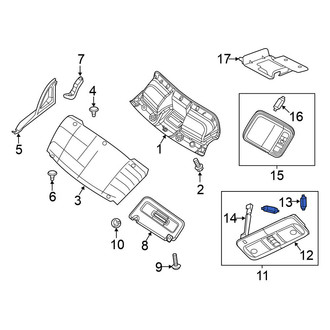 Nissan OE - Map Light Bulb