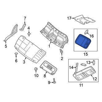 Nissan OE - Cargo Area Light
