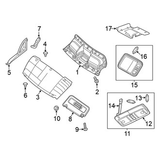 Nissan OE - Reading Light