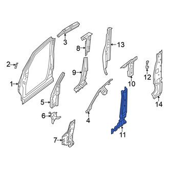 Nissan OE - Left Lower Body B-Pillar
