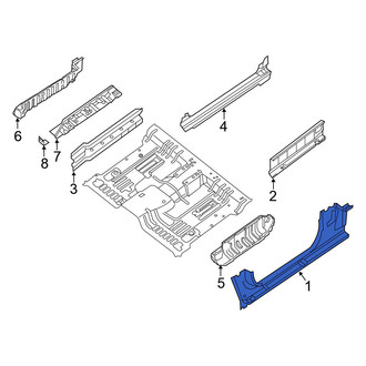 Nissan OE - Front Left Inner Rocker Panel