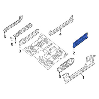 Nissan OE - Right Outer Rocker Panel