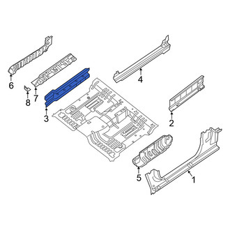 Nissan OE - Front Left Inner Rocker Panel Reinforcement