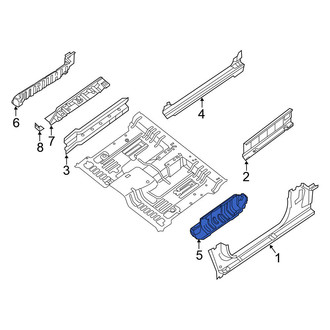 Nissan OE - Front Left Outer Rocker Panel Reinforcement