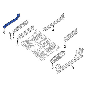 Nissan OE - Rear Right Outer Rocker Panel Reinforcement