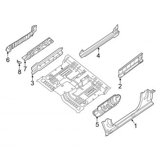 2021 Nissan NV Replacement Rocker Panels – CARiD.com