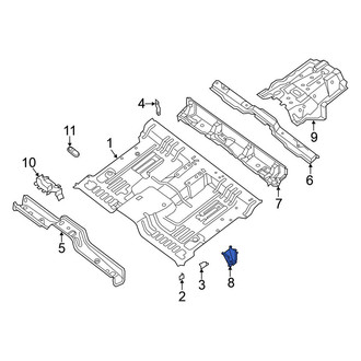Nissan OE - Center Floor Pan Crossmember