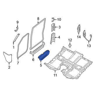 Nissan OE - Front Left Door Sill Plate