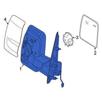 Nissan OE - Front Left Door Mirror
