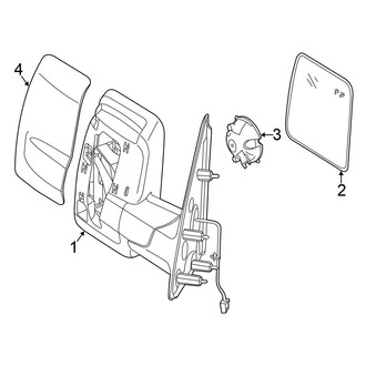 Nissan OE - Front Door - Outside Mirrors