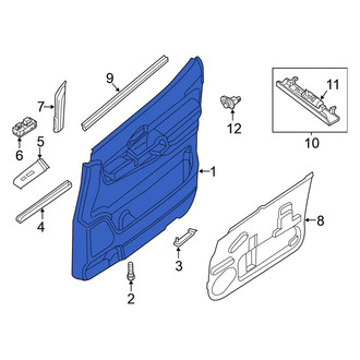 Nissan OE - Front Left Inner Door Interior Trim Panel