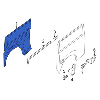 Nissan OE - Rear Right Quarter Panel