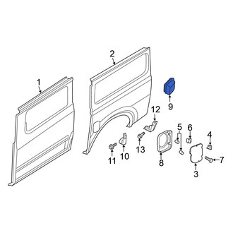 Nissan OE - Rear Left Quarter Panel Vent