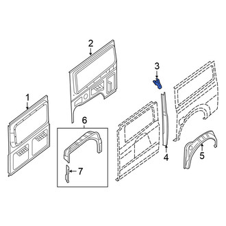 Nissan OE - Rear Left Upper Quarter Panel Reinforcement