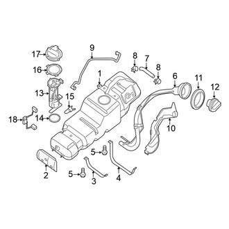 Nissan OE - Fuel System Components