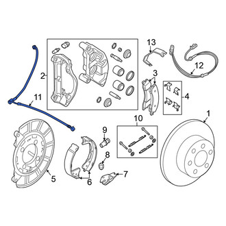 Nissan OE - Rear Left Brake Hydraulic Hose