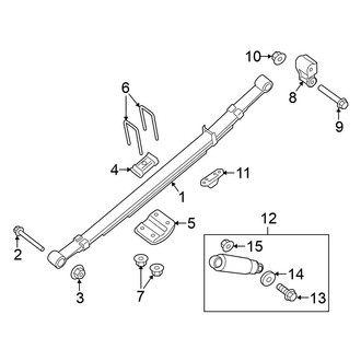 Nissan OE - Rear Suspension - Suspension Components