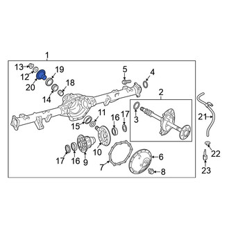 Nissan OE - Rear Drive Shaft Pinion Yoke