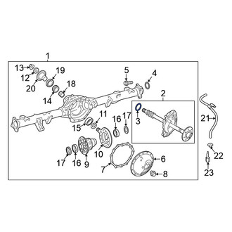 Nissan OE - Drive Axle Shaft O-Ring