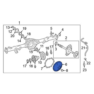 Nissan OE - Rear Differential Cover