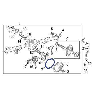 Nissan OE - Axle Housing Cover Gasket