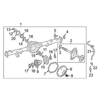 Nissan OE - Differential Drain Plug