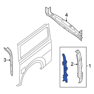 Nissan OE - Rear Left Body D-Pillar