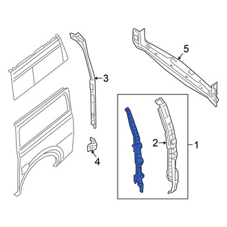 Nissan OE - Rear Left Body D-Pillar