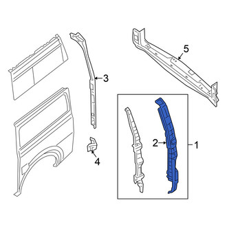 Nissan OE - Rear Left Outer Body D-Pillar