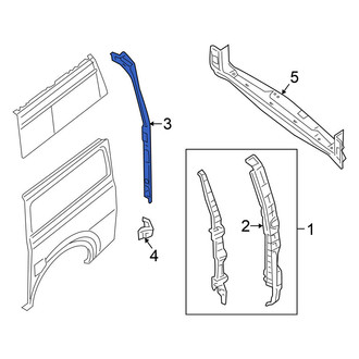 Nissan OE - Rear Left Upper Inner Body D-Pillar