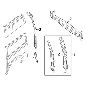 Nissan OE - Rear Body & Floor - Rear Body (High Roof)