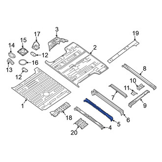 Nissan OE - Floor Pan Crossmember