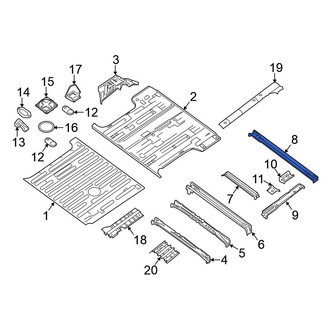 Nissan OE - Rear Floor Pan Crossmember