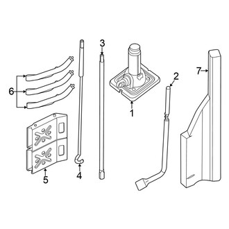 Nissan OE - Rear Body & Floor - Jack & Components