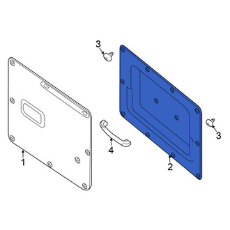 Nissan OE - Rear Left Inner Door Interior Trim Panel