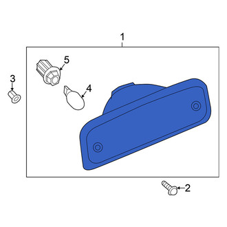 Nissan OE - Rear Center High Mount Stop Light