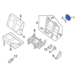Nissan OE - Rear Headrest