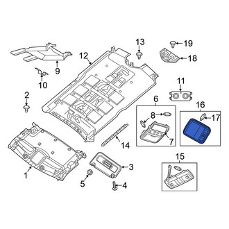 Nissan OE - Cargo Area Light