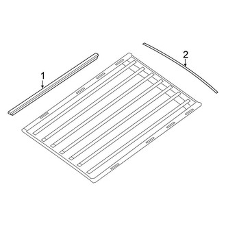 Nissan OE - Roof - Exterior Trim (Standard Roof), (Standard Passenger Van)