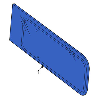 Nissan OE - Sliding Door Glass