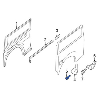 Nissan OE - Bumper Cover Screw
