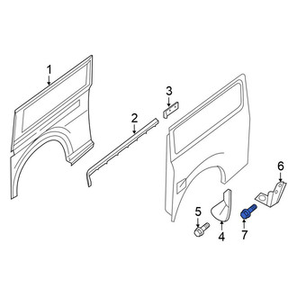 Nissan OE - Fender Liner Extension Screw