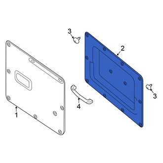 Nissan OE - Rear Left Inner Door Interior Trim Panel