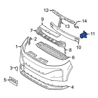 Nissan OE - Front Left Frame Rail End
