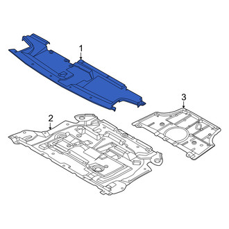 Nissan OE - Front Radiator Support Access Cover