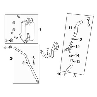 Nissan OE - Cooling - Trans Oil Cooler Lines