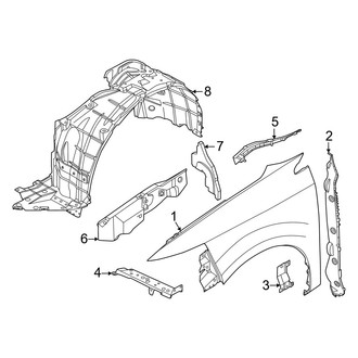 Nissan OE - Fender & Components