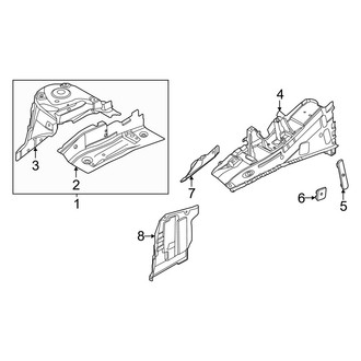 Nissan OE - Fender - Structural Components & Rails (Upper Components)