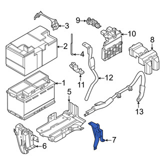 Nissan OE - Rear Battery Tray Bracket